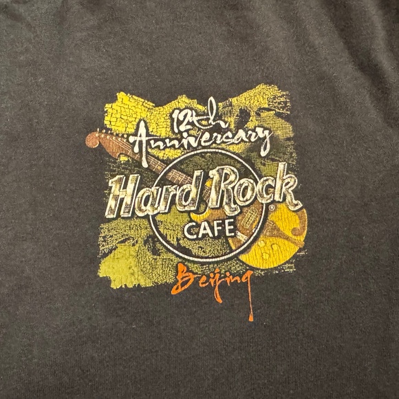 Hard Rock Beijing 12th Anniversary Shirt - Picture 2 of 4